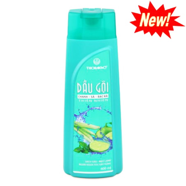 Dầu gội Chiết xuất Chanh - sả Thorakao 400ml