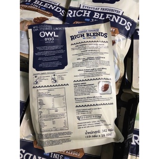CÀ PHÊ SỮA OWL RICH BLENDS 3IN1 THÁI LAN