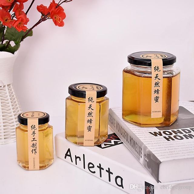 HŨ THỦY TINH LỤC GIÁC 180ML -280ML 380MLĐỰNG THỰC PHẨM