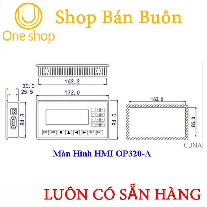 Màn Hình HMI OP320-A V8.0