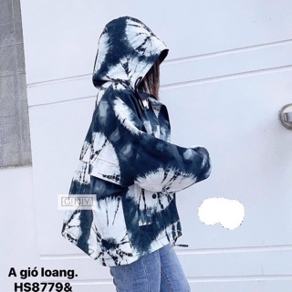 Áo khoác gió loang - HS