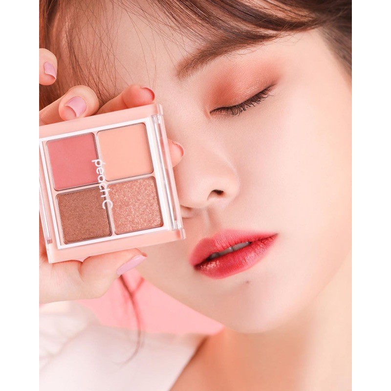 Bảng Phấn Mắt 4 Màu Peach C Eye Shadow Palette