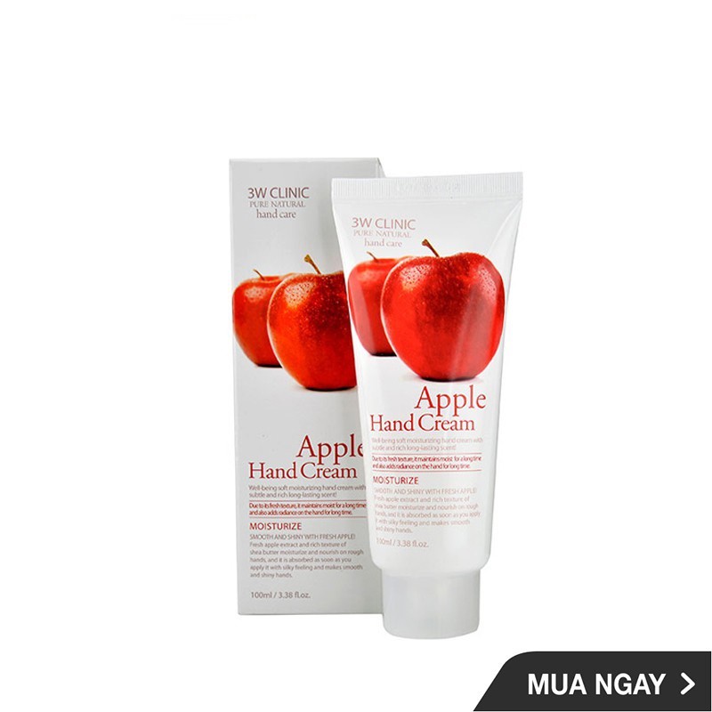 Kem Dưỡng Ẩm Cho Da Tay 3W Clinic 100ml