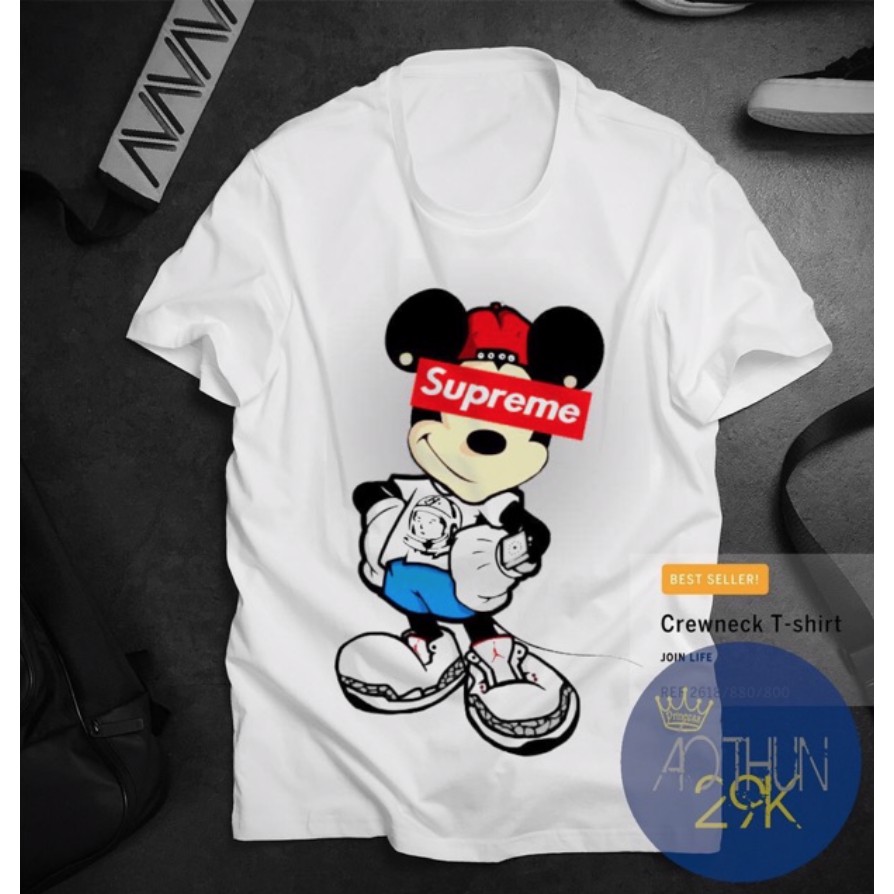 ÁO THUN UNISEX CHUỘT PHONG CÁCH HOT TREND 2020