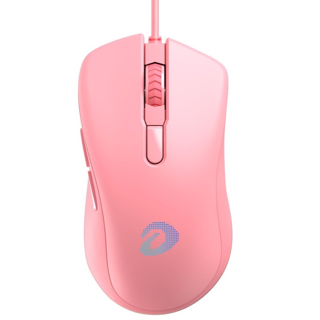 Chuột Gaming DAREU EM908 Pink / Black / White (LED RGB, BRAVO sensor) - Bảo hành 24 tháng