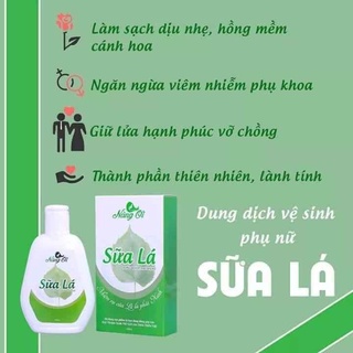 Dung Dịch Vệ Sinh Phụ Nữ Sữa Lá Nàng Ơi Chai 100ml