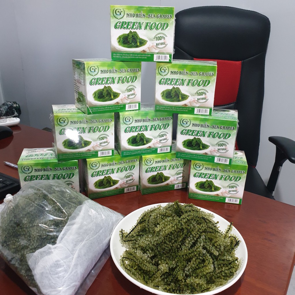 Rong nho tách nước Green Food - hàng chính hãng (1 gói 20gram)