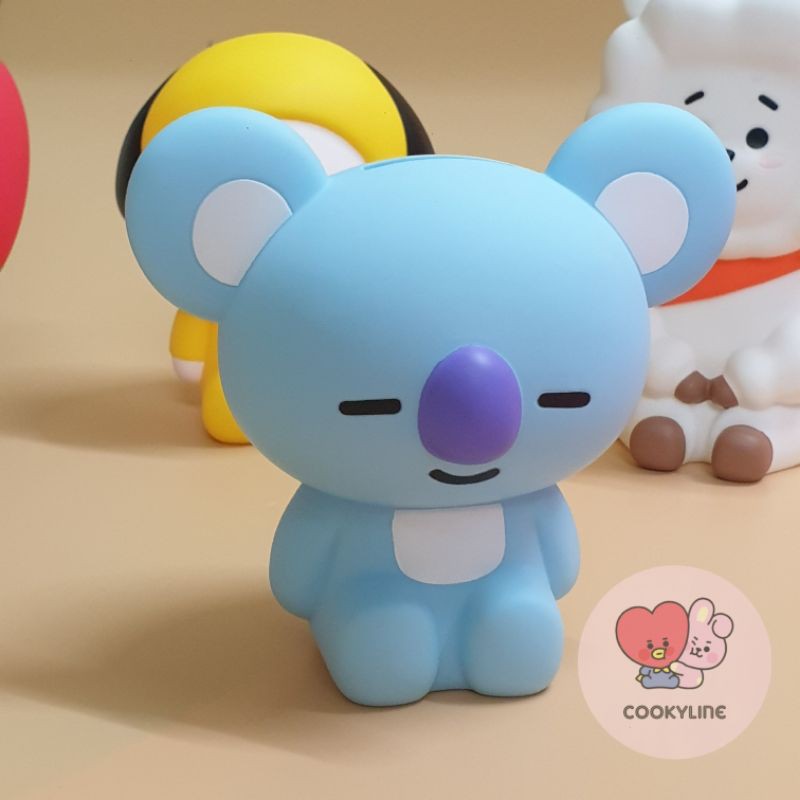 [ BT21 COIN BANK ] Ống tiết kiệm  BT21 Official - Ống đựng tiền BT21 - Mô hình BT21 sz L