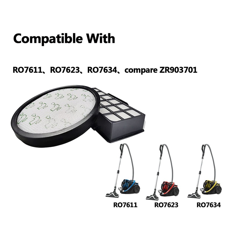 Bộ Lọc Hepa Thay Thế Cho Máy Hút Bụi Rowenta RO7611 RO7634 RO7623903701