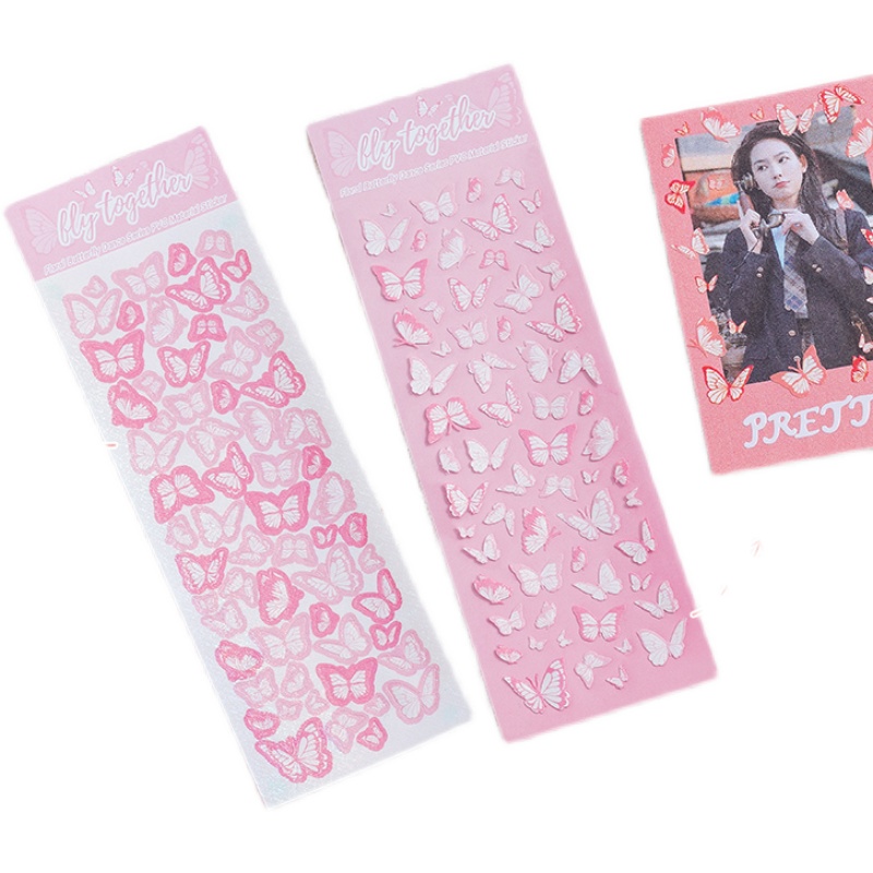 Hình Dán Con Bướm Lấp Lánh MOHAMM 1 Tờ