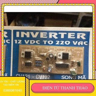 Bo inveter xanh từ 12v ra 220