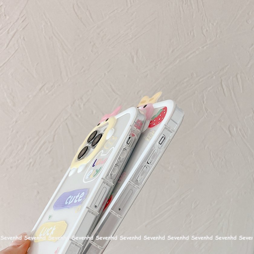 Ốp Điện Thoại Mềm Trong Suốt In Hình Quái Vật Cho iPhone 14 13 12 11 Pro Max Xs Max Xr X 7 8 6 6s Plus