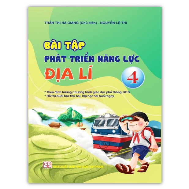 Sách - Bài tập phát triển năng lực học sinh môn Địa lí lớp 4