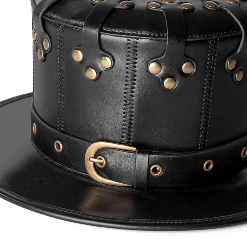 Băng Đô Da Hóa Trang Phong Cách Steampunk Ngày Halloween