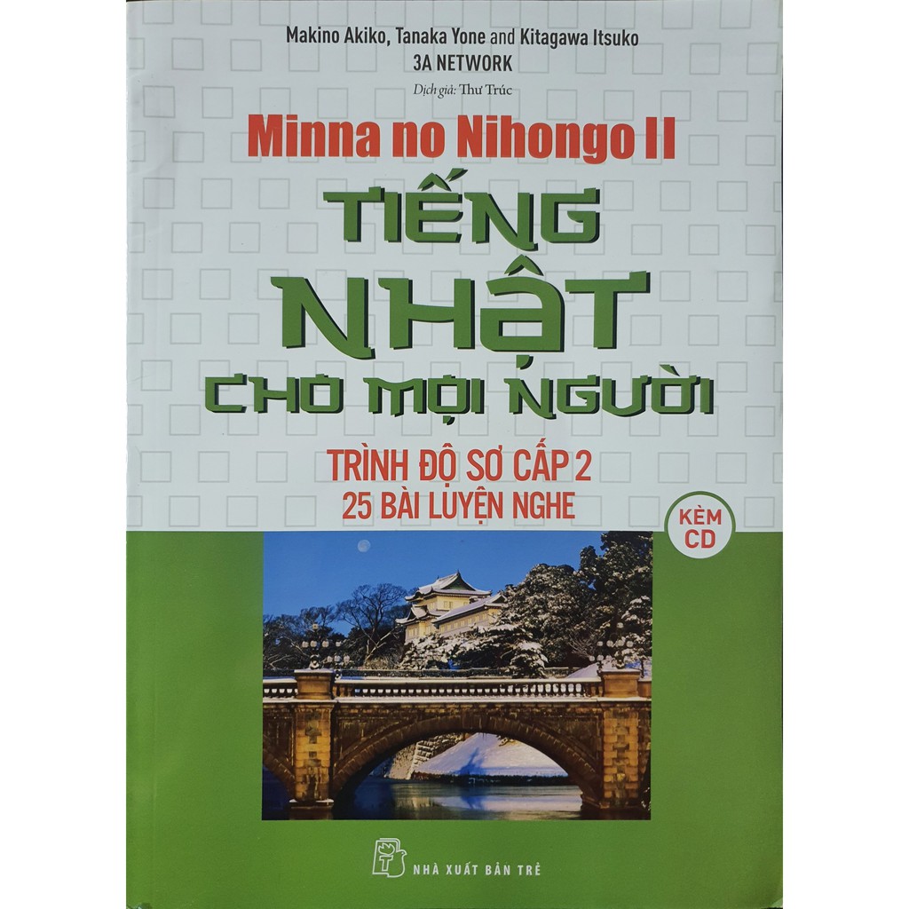 Sách Combo 5 Cuốn Minna No Nihongo Sơ Cấp 2 Trình Độ N4 Phiên Bản Mới