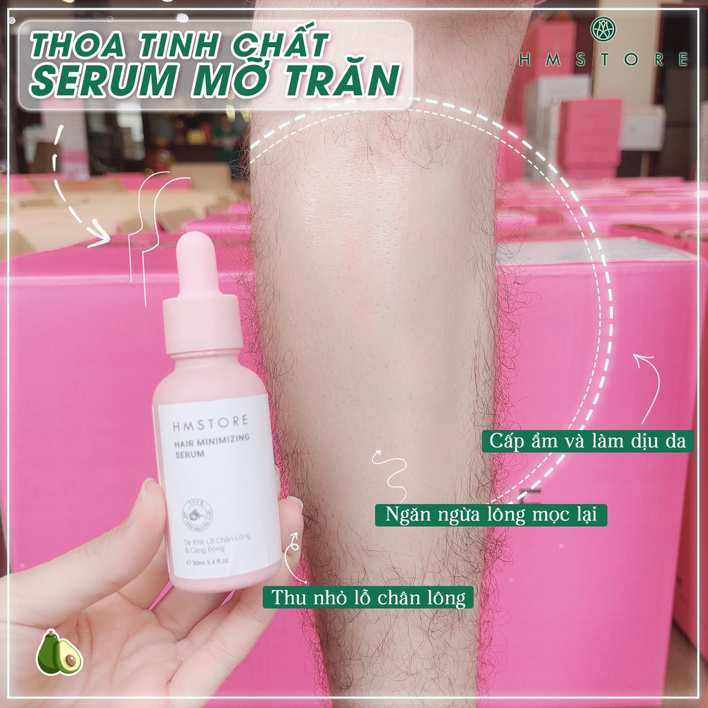KEM TẨY LÔNG CHIẾT XUẤT QUẢ BƠ HM STORE TẶNG KÈM 1 SERUM TRIỆT LÔNG VĨNH VIỄN