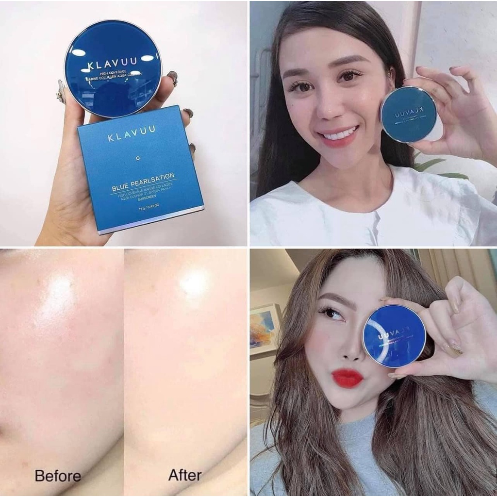 PHẤN NƯỚC KLAVUU HỘP XANH & XÁM