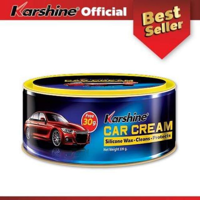 Cana Karshine thái lan 100g - Kem đánh bóng sơn, nhựa, đá, gỗ, kim loại Krashine Car Cream