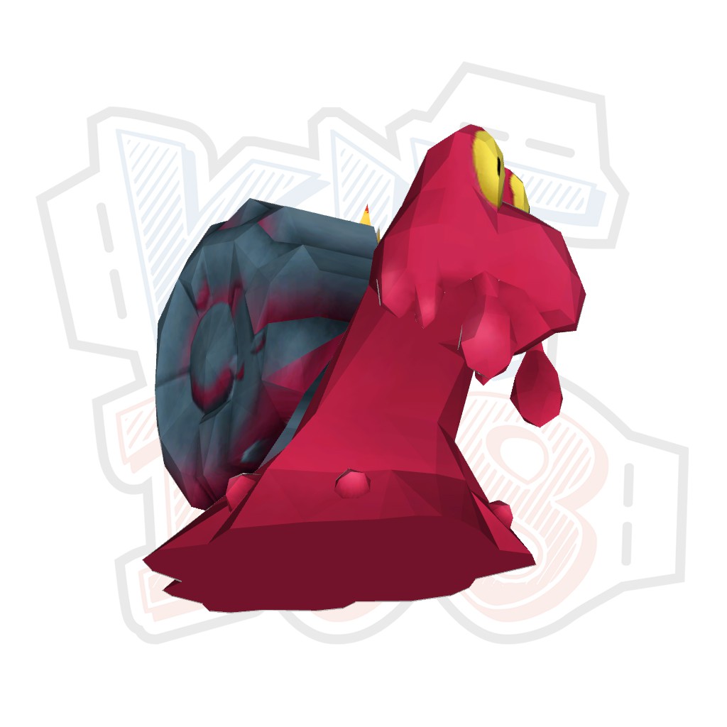 Mô hình giấy Anime Game Pokemon Magcargo
