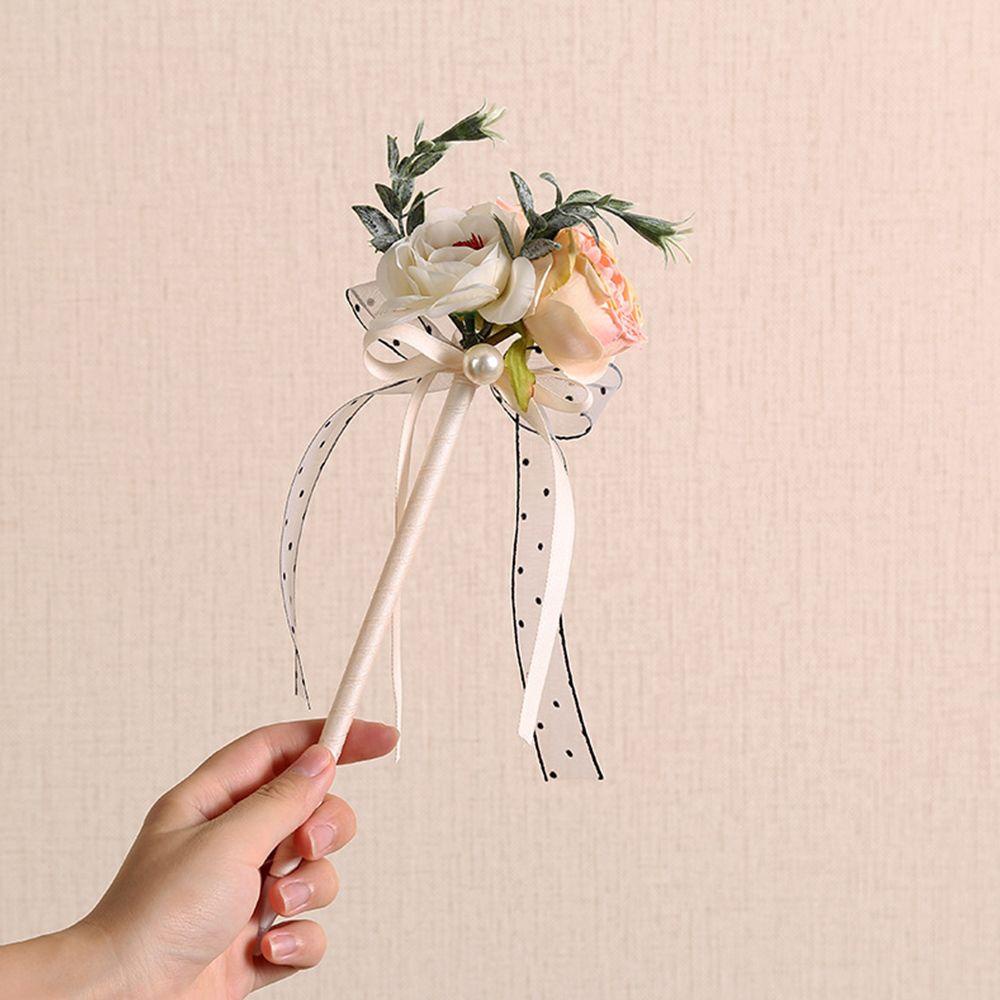 PISTA Bút Bi Đính Hoa Hồng Giả Dùng Làm Quà Valentine