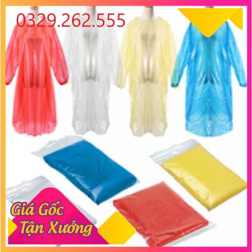 (Sale Khủng)  Áo mưa 1 lần trong suốt đủ mầu hàng công ty siêu bền