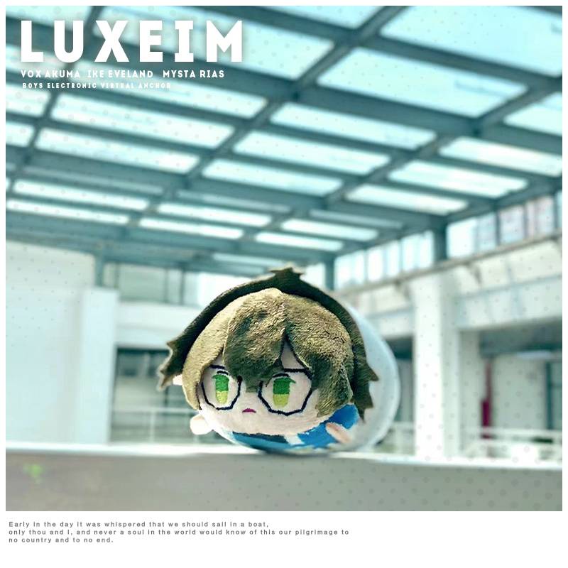 Ag Luxiem Móc Khóa Búp Bê Nhồi Bông Anime Mysta Ike NIJISANJI Vtuber