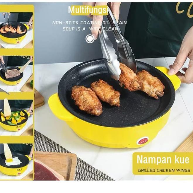 Chảo Nướng Bbq Đa Năng 22cm Chất Lượng Theo Phong Cách Hàn Quốc