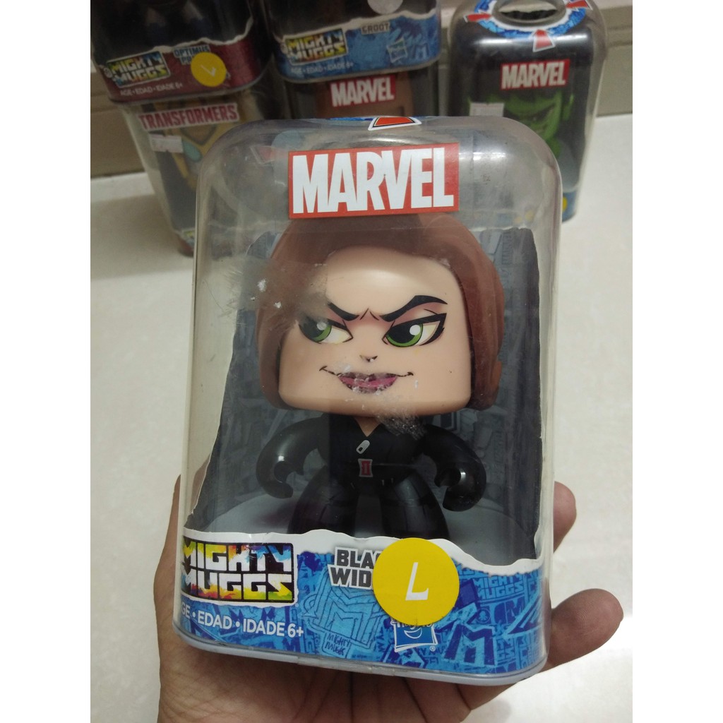 Đồ chơi mô hình Mighty Muggs chính hãng Hasbro - Black Widow