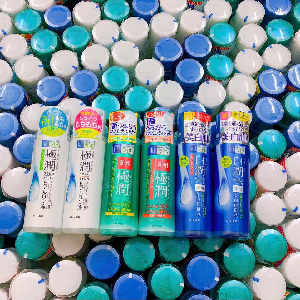 Nước Hoa Hồng Hada Labo Goku Jyun Rohto Dưỡng Ẩm Sáng Da 170ml | BigBuy360 - bigbuy360.vn