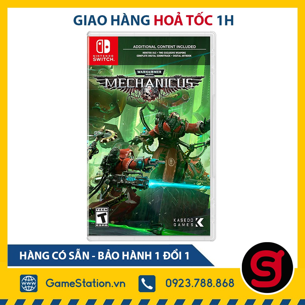 Game Warhammer 40k Mechanic - Cho Máy Nintendo Switch