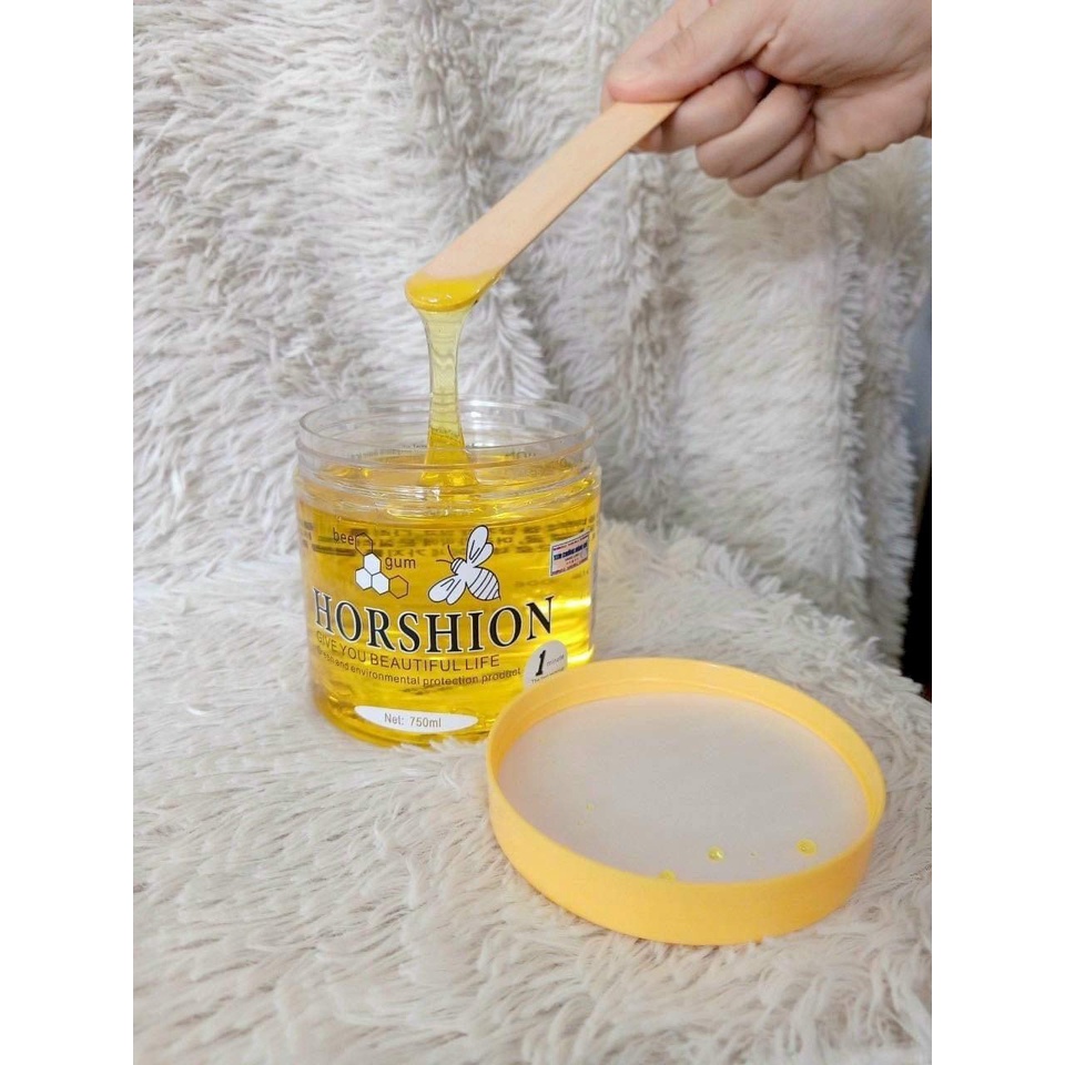 Wax Tẩy Lông Horshion 750ml ,Sáp Wax Lông Mật Ong