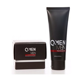 Bộ Đôi Dưỡng Siêu Trắng Cho Nam QMEN Body Lotion Và Huyết Thanh Serum Mousse