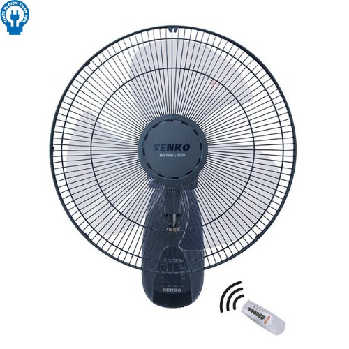 [SHIP GRAB] Quạt Treo Tường Điều Khiển Từ Xa SENKO 1628 mẫu mới bảo hành 2 năm