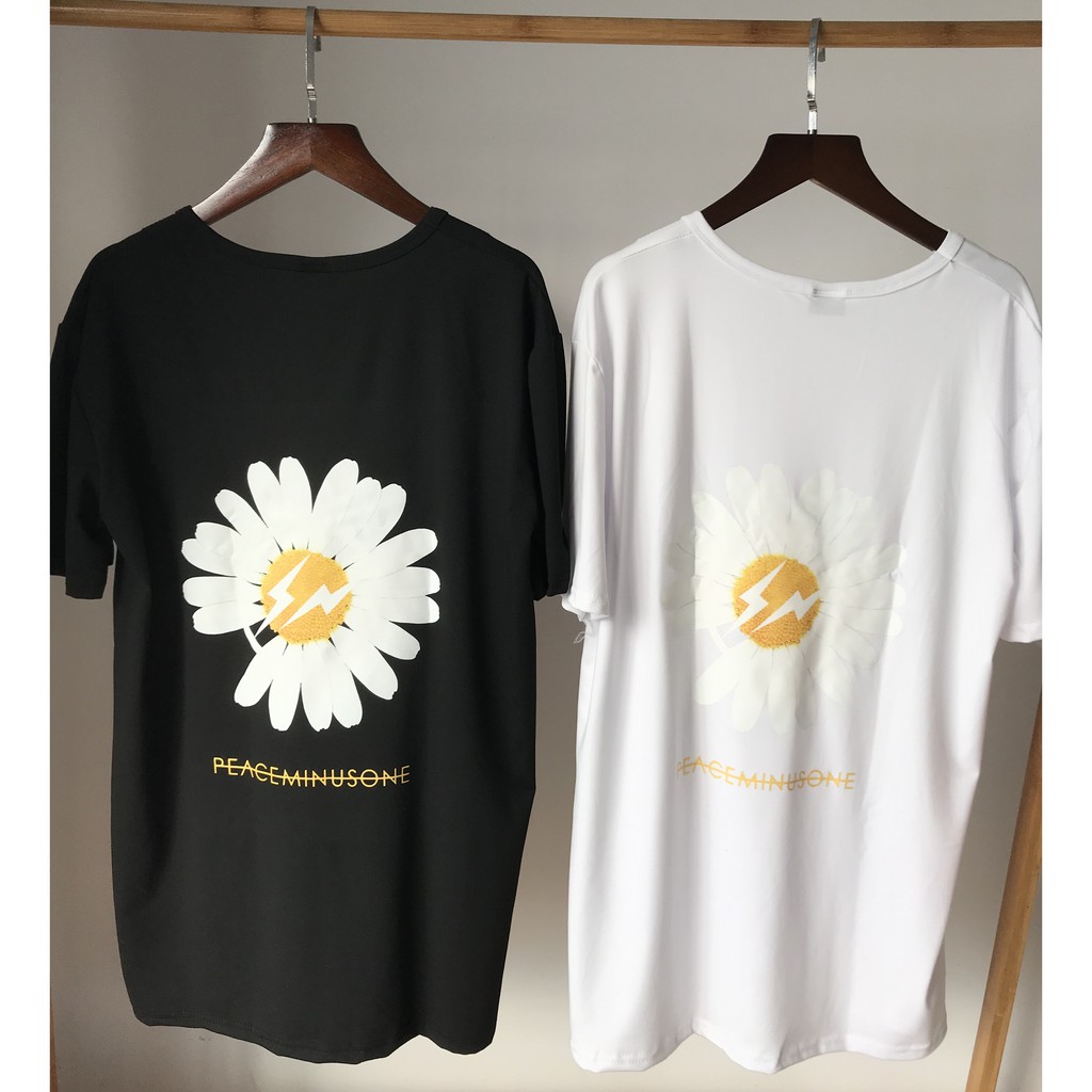 Áo phông hoa cúc GD, áo peaceminusone unisex