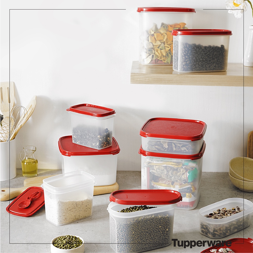 Bộ Hộp Kệ Bếp Tupperware - Modular Mate Super Kitchen 9 Hộp