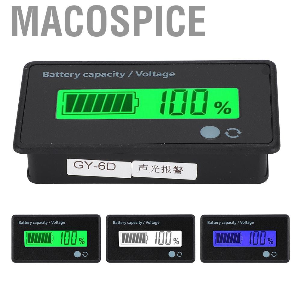 Đồng Hồ Báo Thức Dung Lượng Pin Macospice Gy-6D Pcb Htn 12-84v