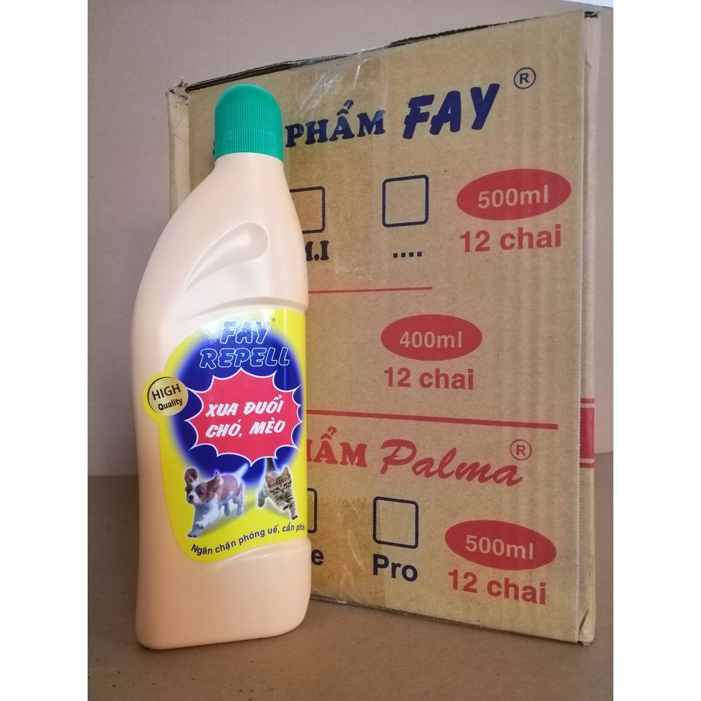 XUA ĐUỔI CHÓ MÈO ASA FAY REPELL 400ML 2 chai