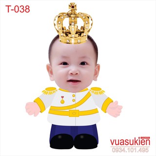 Chibi trang tri sinh nhật cho bé trai cao 20cm