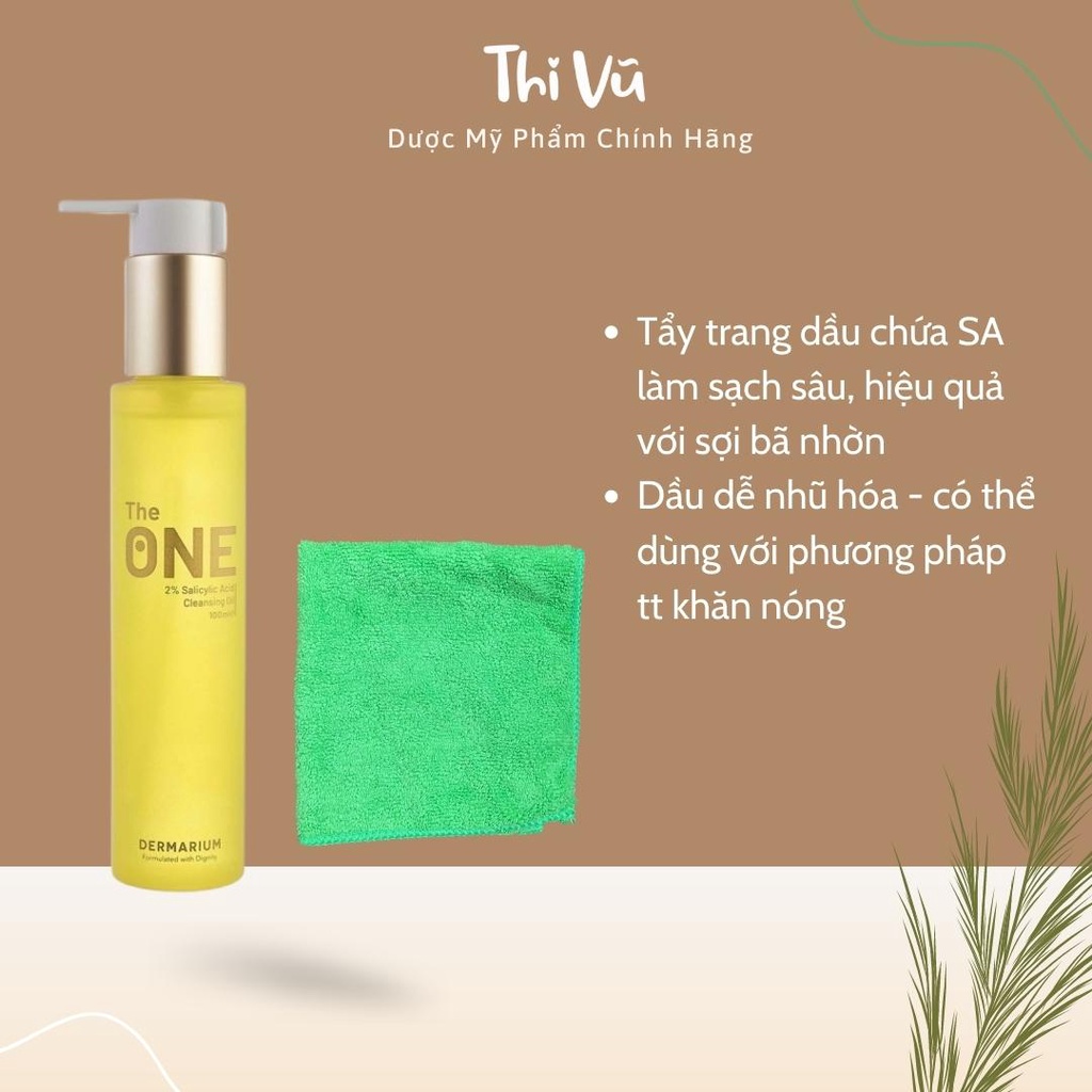 Dermarium The One Dầu tẩy trang 2% SA 100ml - thivu2015