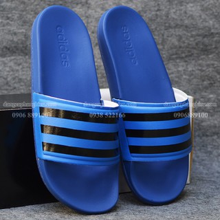 Adidas Cloudfoam Sample màu xanh sọc đen
