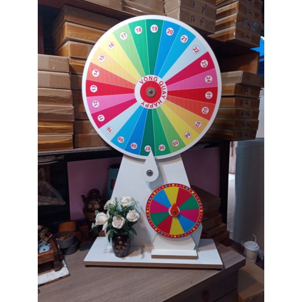 VÒNG QUAY KỲ DIỆU 24 ô  _ Size 60cm * cao 100cm