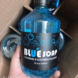 blue soap 500ml vệ sinh xăm