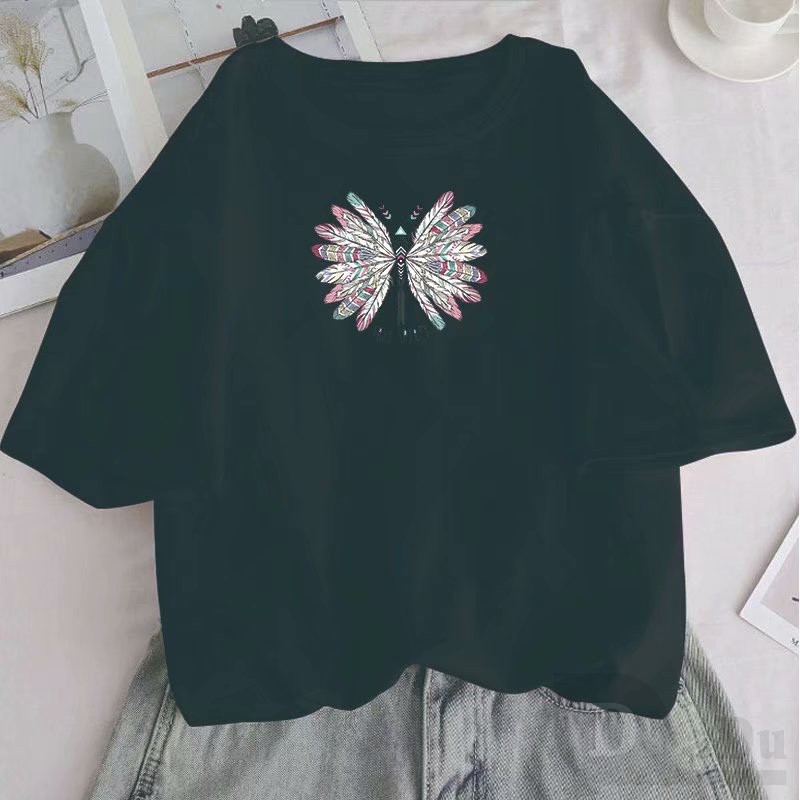 Áo Thun Tay Ngắn Dáng Rộng Plus Size Phong Cách Hàn Quốc  Áo Thun NgắN Tay DáNg Ôm ThờI Trang Cho Nữ