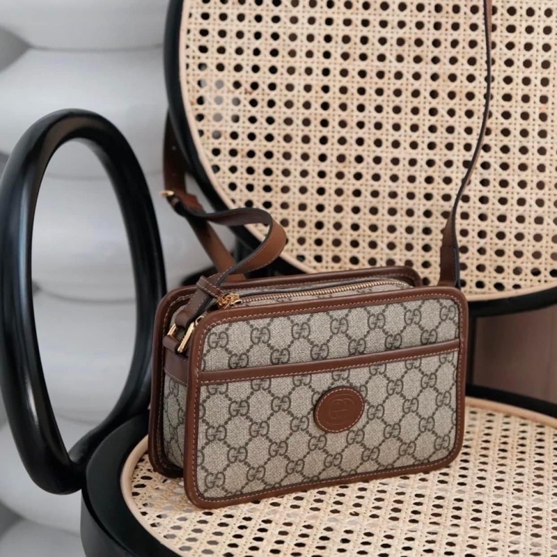 TÚI ĐEO CHÉO NAM NỮ UNISEX HORSEBIT DÁNG HỘP FULLBOX SMANO BAGS HỎA TỐC