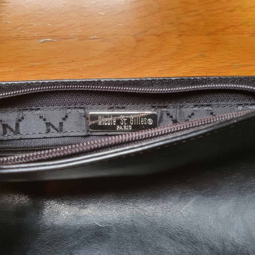 Túi đeo vai da thật hiệu Nicole St Gilles - Paris cổ điển da mềm thơm - Em và nắng