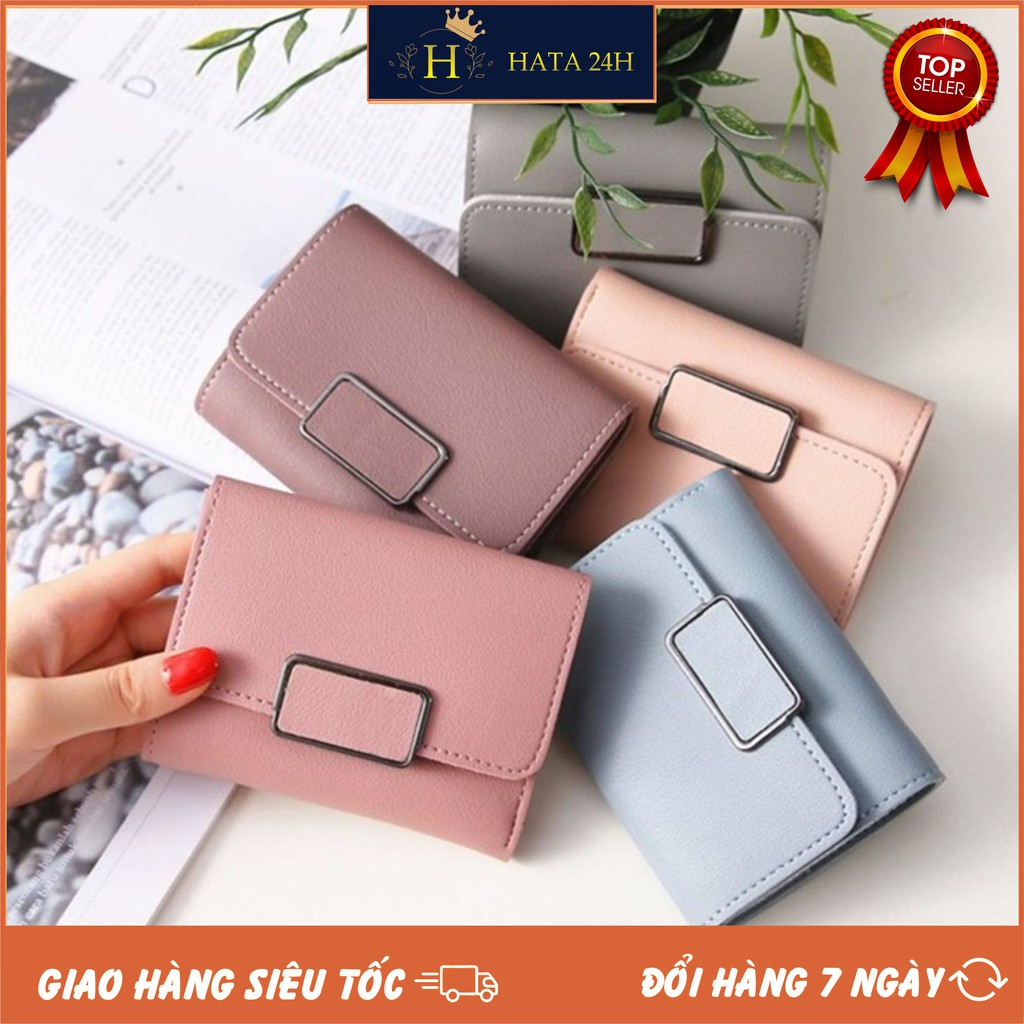 [Mã FAMAYFA2 giảm 10K đơn 50K] BÓP VÍ NỮ CẦM TAY YOUNG NÚT BẤM VUÔNG CÁCH ĐIỆU THỜI TRANG HOT | BigBuy360 - bigbuy360.vn