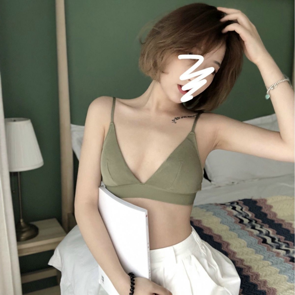 Aó Lót Nữ, Áo Bra Su Mút MỏngThoải Mái Mềm Mại Min Underwear 21350