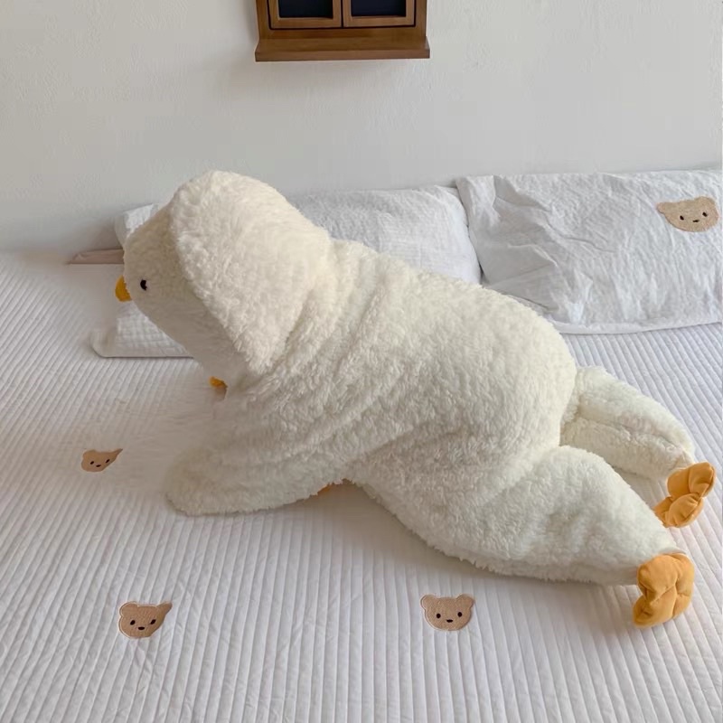 QUẦN ÁO LIỀN THÂN TRẺ EM HÌNH CHÚ VỊT CUTE BỘ ĐỒ NGỦ CHO BÉ MÙA ĐÔNG ẤM ÁP