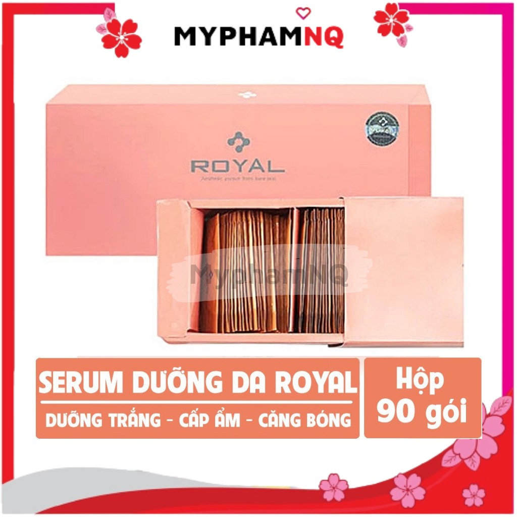 Hộp 90 gói Tinh chất Serum Nhau Thai Cuống Rốn ROYAL LARGE Nhật Bản - MyphamNQ