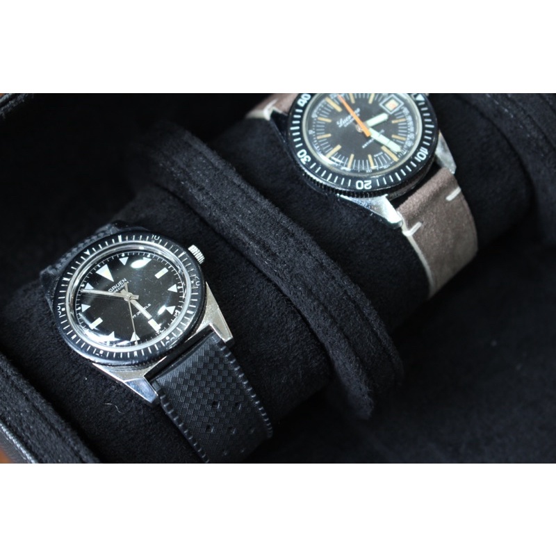 BAO DA ĐỰNG ĐỒNG HỒ ĐEO TAY KHI ĐI DU LỊCH - TRAVEL CASE LOẠI 1, 2, 3 NGĂN